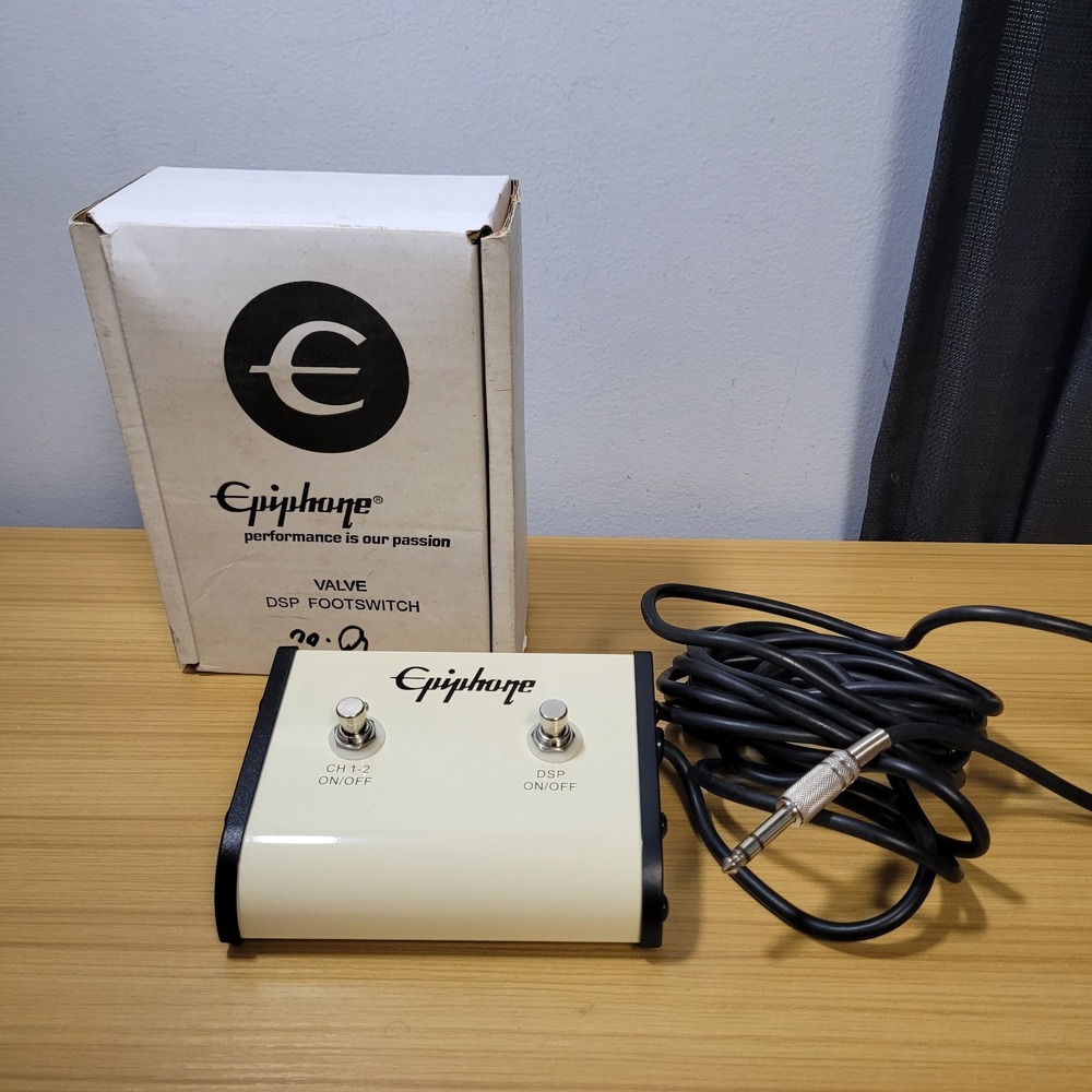 Epiphone 2-Button Footswitch for E Series Amplifiers Fantastic Condition EPA-FSC